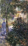 Claude Monet Blue Shadows Camille in the Garden at Argenteuil France oil painting artist